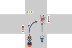 バイクと自転車の事故の過失割合を状況・ケース別に解説